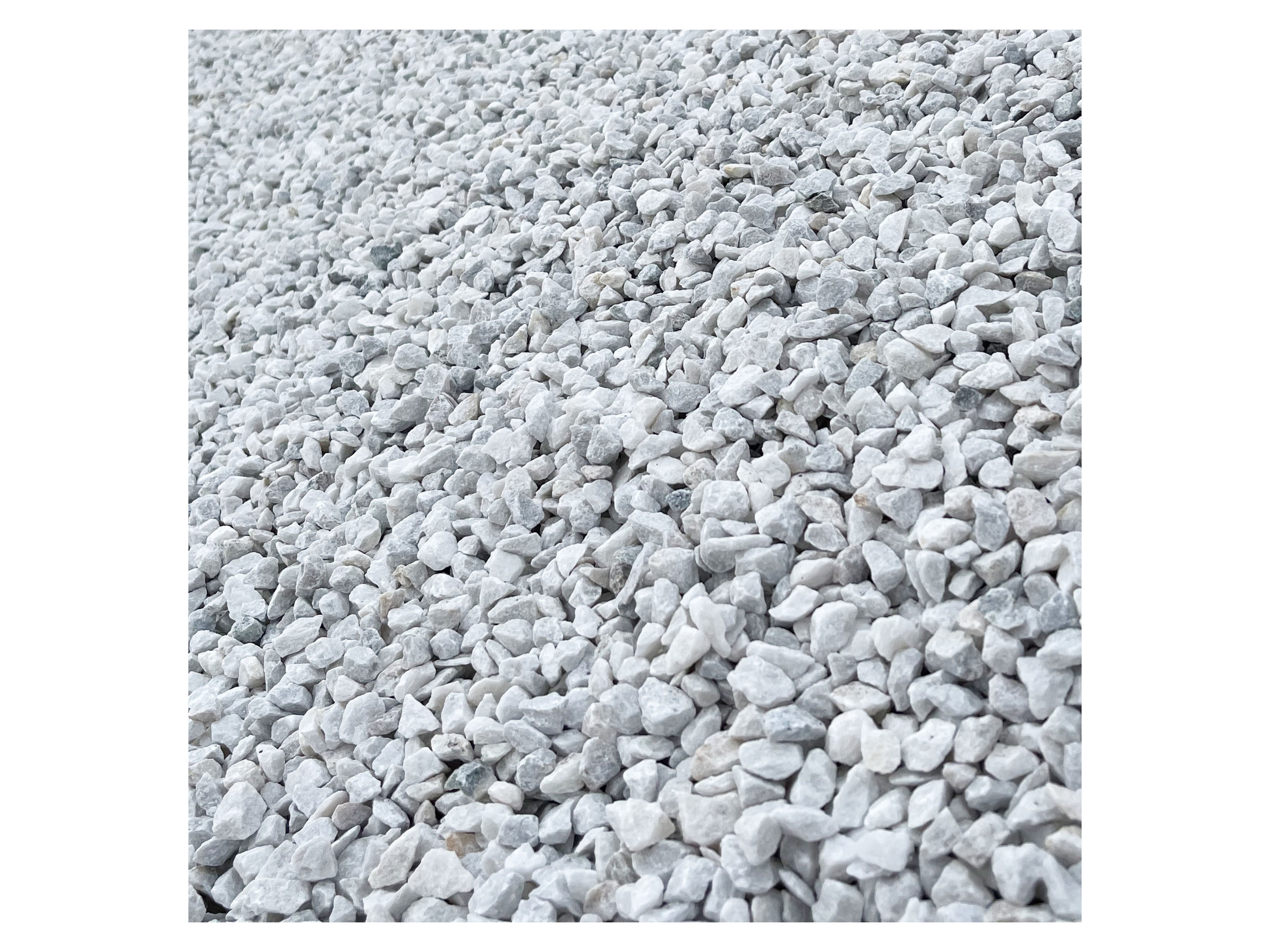 Thumbnail - Schicker Mineral Marmor Ziersplitt (8-16 mm, 25 kg, Weiß)