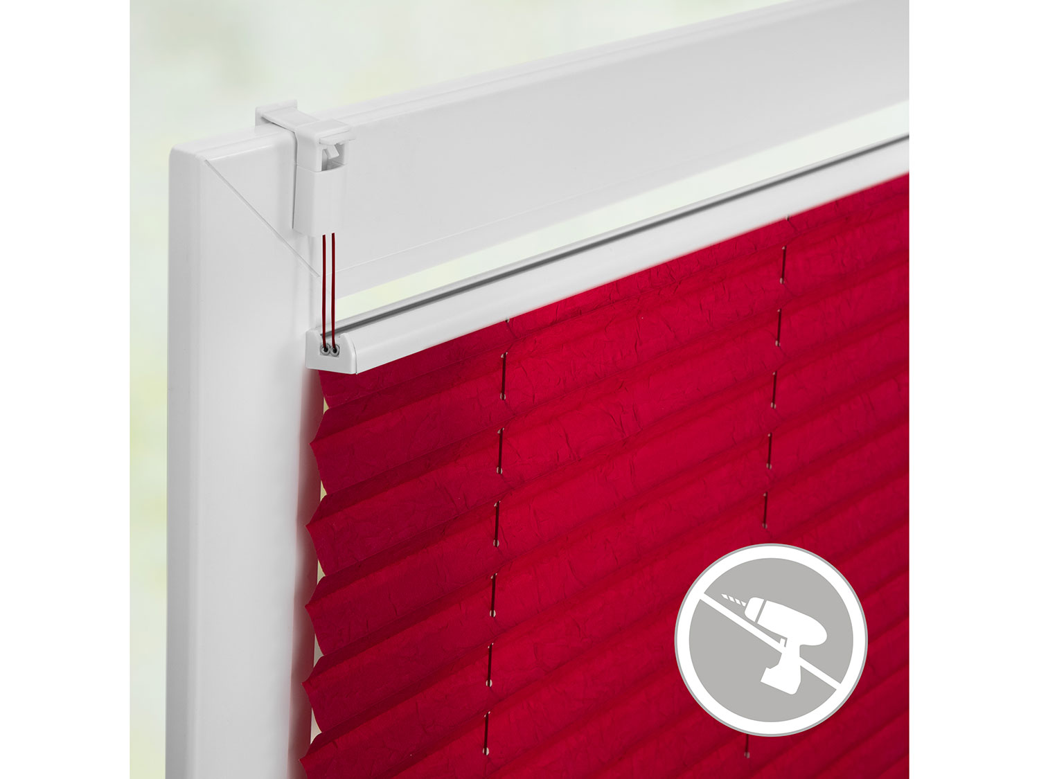 Thumbnail - Lichtblick Plissee Klemmfix, ohne (Brombeer, 50x130 cm)