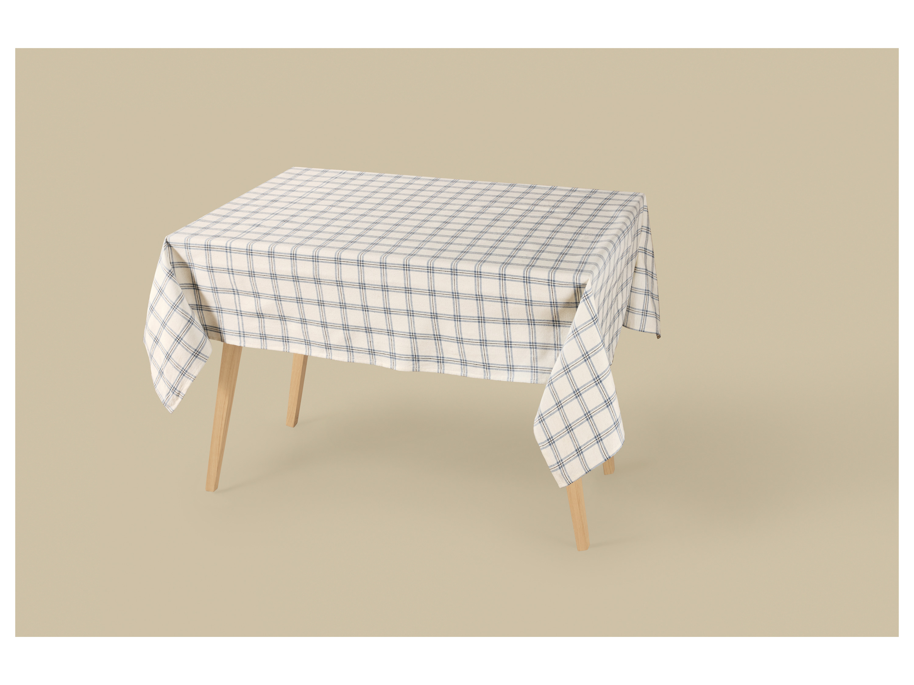 Thumbnail - LIVARNO® Tischdecke 120x160cm (beige/blau)