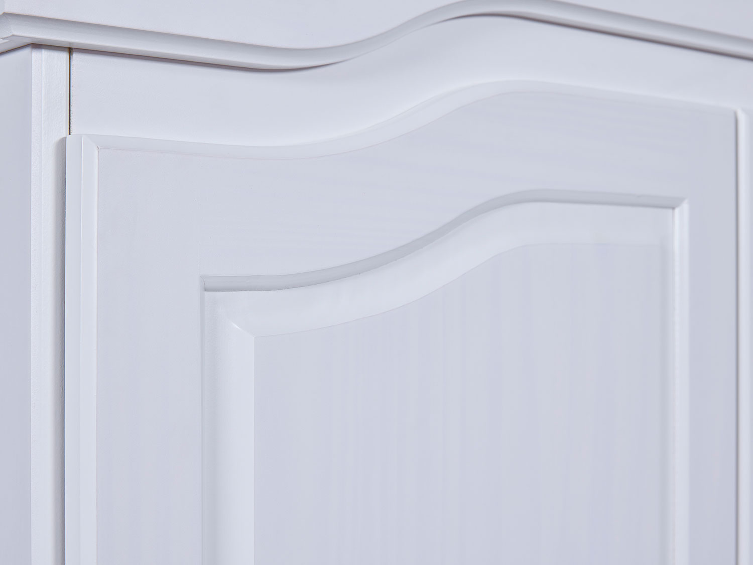 Thumbnail - Inter Link Kleiderschrank im Landhausstil (2-türig, Weiß)