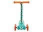 Paw Patrol Dschungel-Welpen Scooter: türkis-orangefarbenes Design.