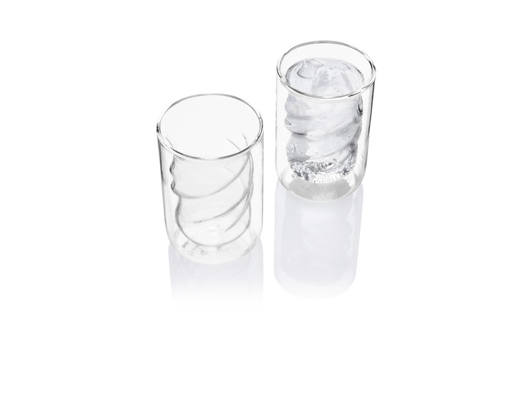 Gehe zu Vollbildansicht: ERNESTO® Doppelwandige Gläser, 2 Stück, aus Borosilikatglas - Bild 15