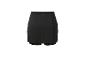 Schwarzer Sportrock mit integrierten Shorts