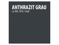 RAL 7016 Anthrazitgrau, matte Farbkarte.