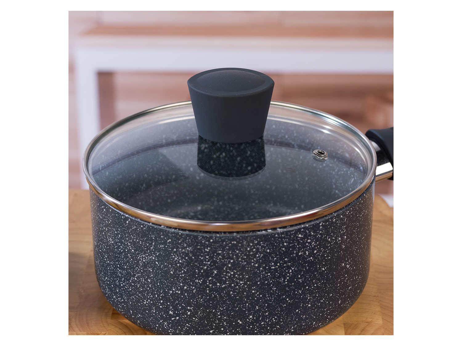 Thumbnail - Russell Hobbs Aluminium Nightfall Collection Blue Marble (Stielkasserolle, 18cm)