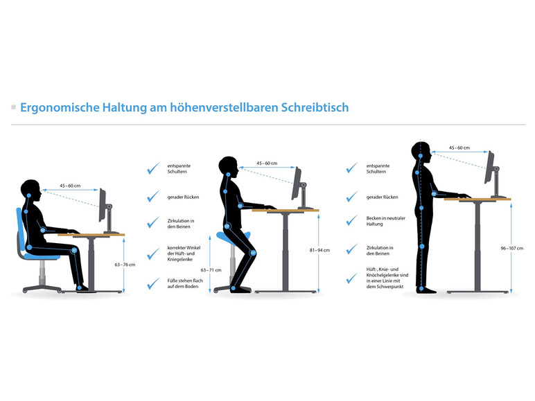 Gehe zu Vollbildansicht: Schaff Schreibtisch »LifeUp You«, elektrisch stufenlos höhenverstellbar - Bild 188