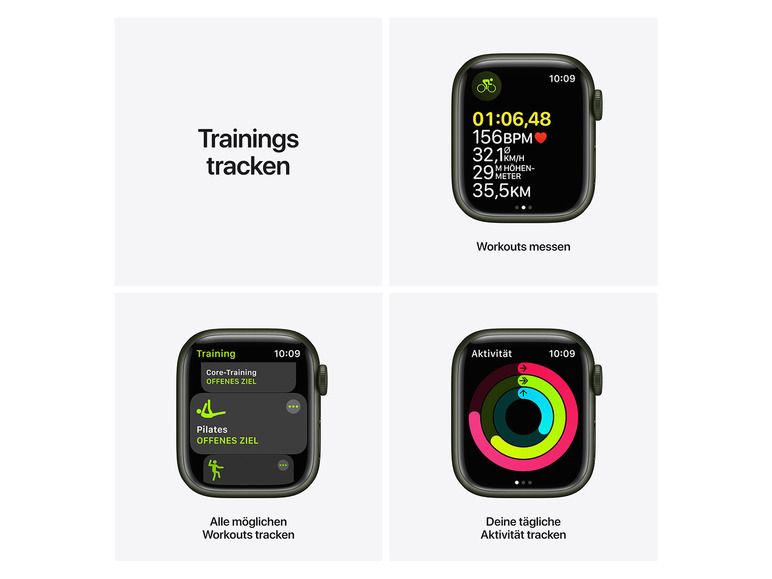 Gehe zu Vollbildansicht: Apple Watch Series 7 GPS + Cellular - Bild 12