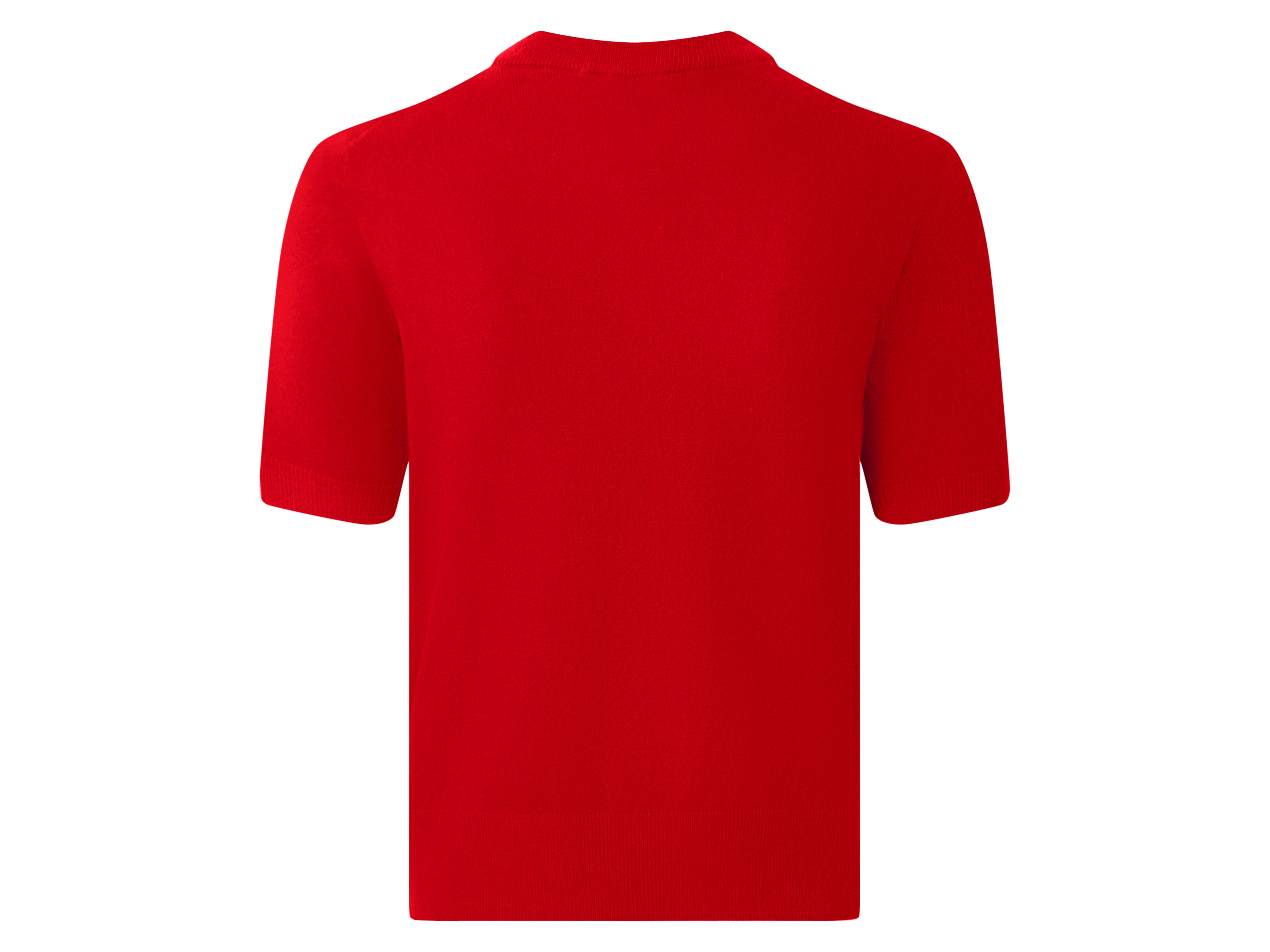 Thumbnail - esmara® Damen Pullover verlängerter Kurzarm (Rot, XS(32/34))