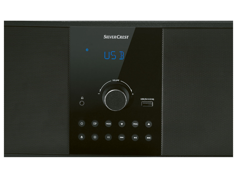 Gehe zu Vollbildansicht: SILVERCREST® Bluetooth®-Kompakt-Stereoanlage, DAB+, 2x 15 W RMS »SBMS D30 B1« - Bild 3