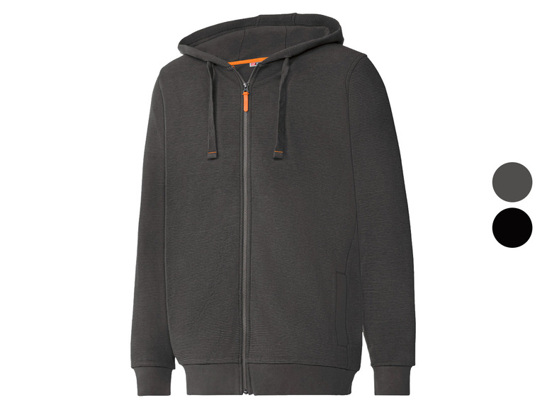 Go to full screen view: PARKSIDE® men's hooded jacket with ottoman structure - Image 1