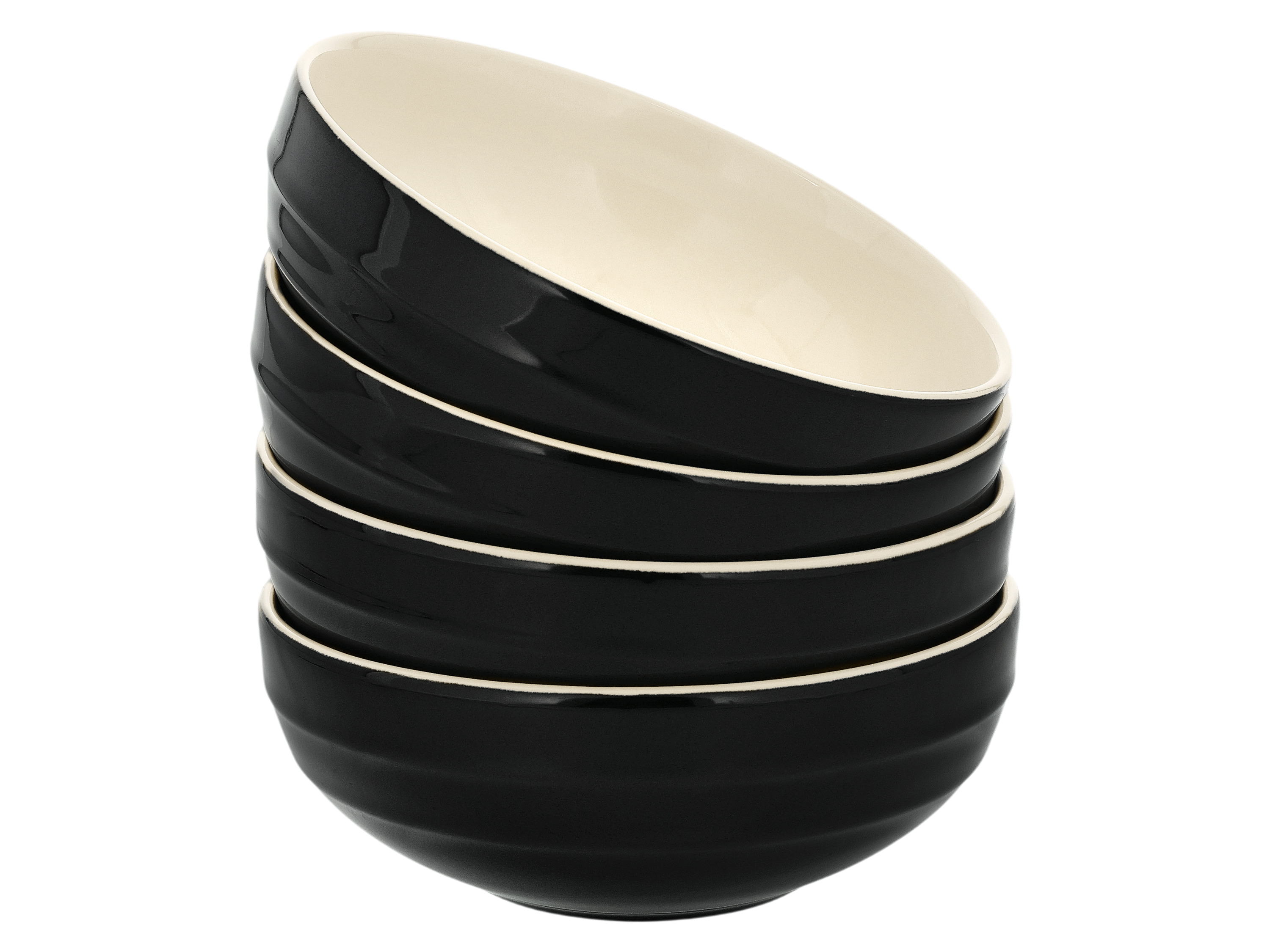 SILVERCREST® Servierschale / Snackschalen-Set (Snackschale 4er Set, Schwarz)""