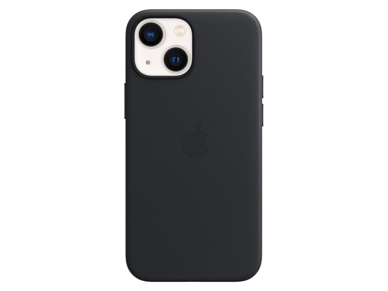 Gehe zu Vollbildansicht: Apple iPhone 13 mini Leder Case, mit MagSafe - Midnight - Bild 1