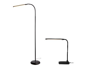 LIVARNO® Flexible LED-Stehleuchte und Schreibtischleuchte im Set, dimmbar