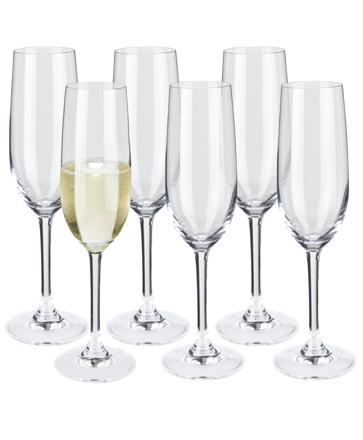 SILVERCREST® Sektgläser / Weißweingläser / Wassergläser / Rotweingläser, 6-teilig (Sektglas) – Bild 3 von 4