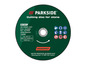 Eine Parkside Trennscheibe für Stein mit einem Durchmesser von 230 mm.