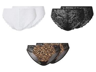 esmara® Damen Slips mit Spitze, 2 Stück