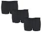 Dreierpack schwarze Herren-Boxershorts