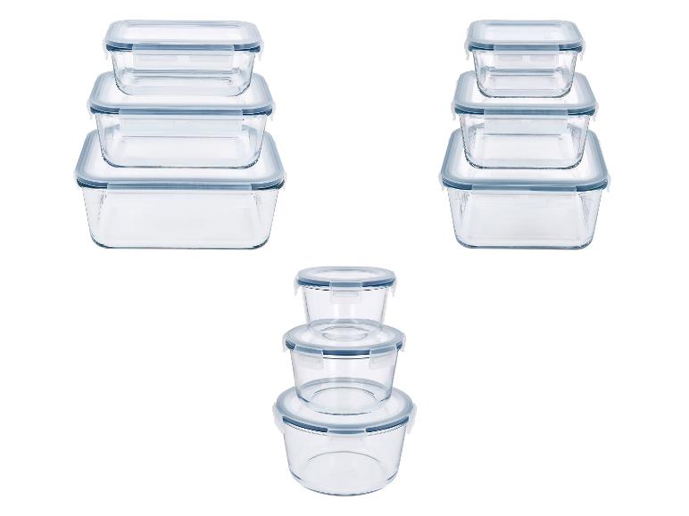 SILVERCREST® Glasfrischhaltedosen-Set