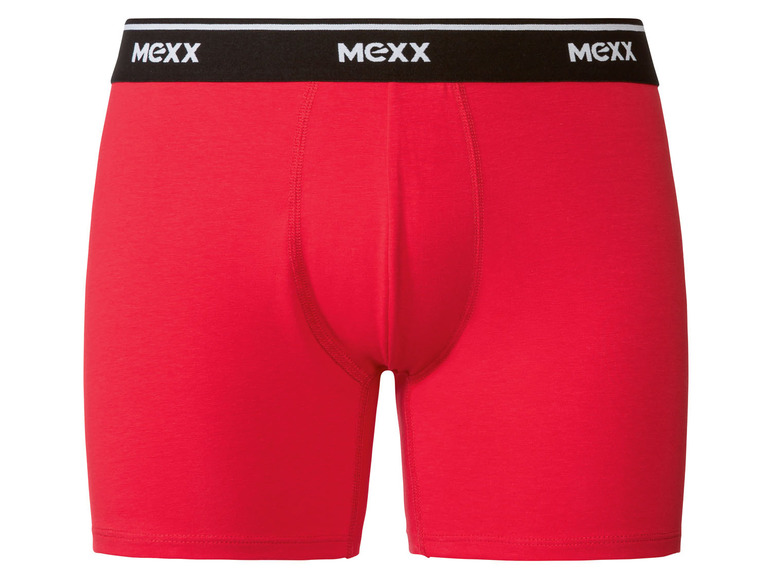 Gehe zu Vollbildansicht: MEXX Herren Boxer, 4 Stück, elastische Bündchen mit Markenschriftzug - Bild 9