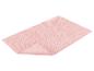 Rosa Badematte, weiche Textur.