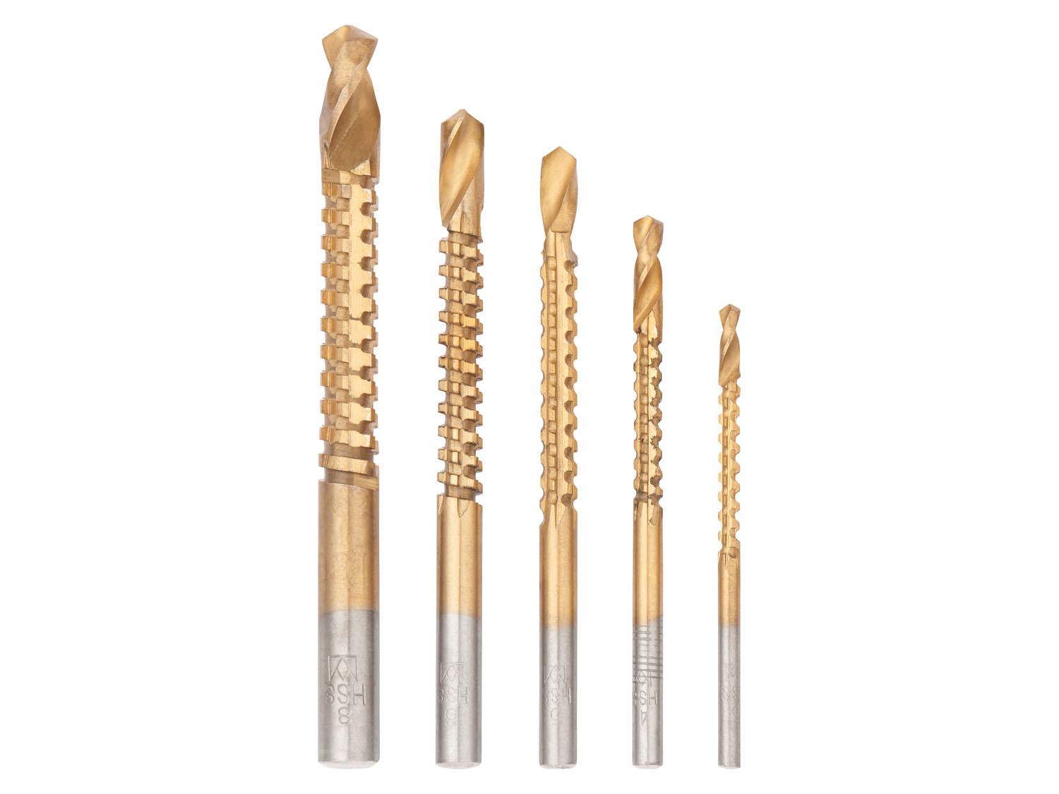 PARKSIDE® Spezialbohrerset (5tlg. Fräsbohrer Set) | 04055334764124