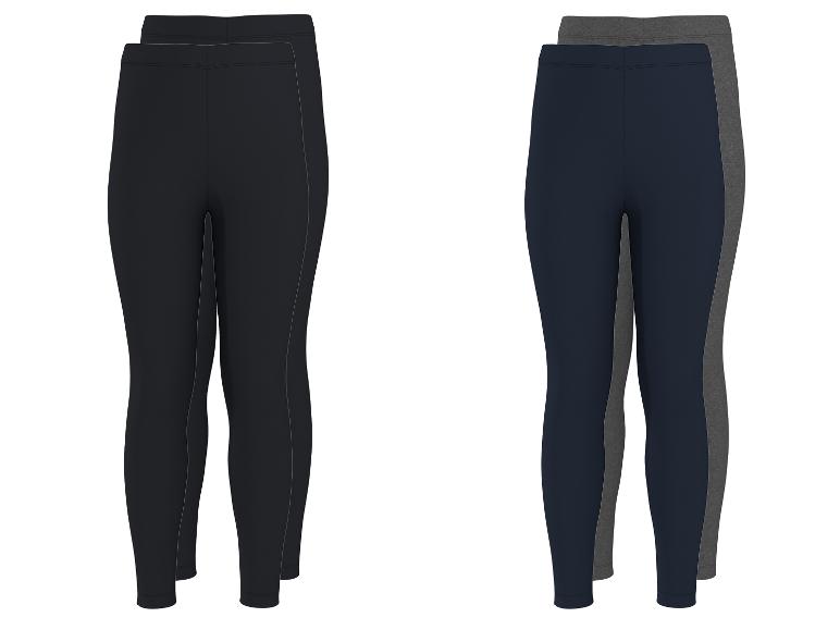 Damen-Leggings in Schwarz, Marineblau und Grau