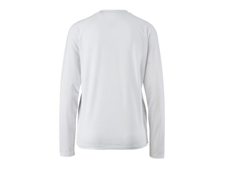 Weißes Langarmshirt, Rückansicht