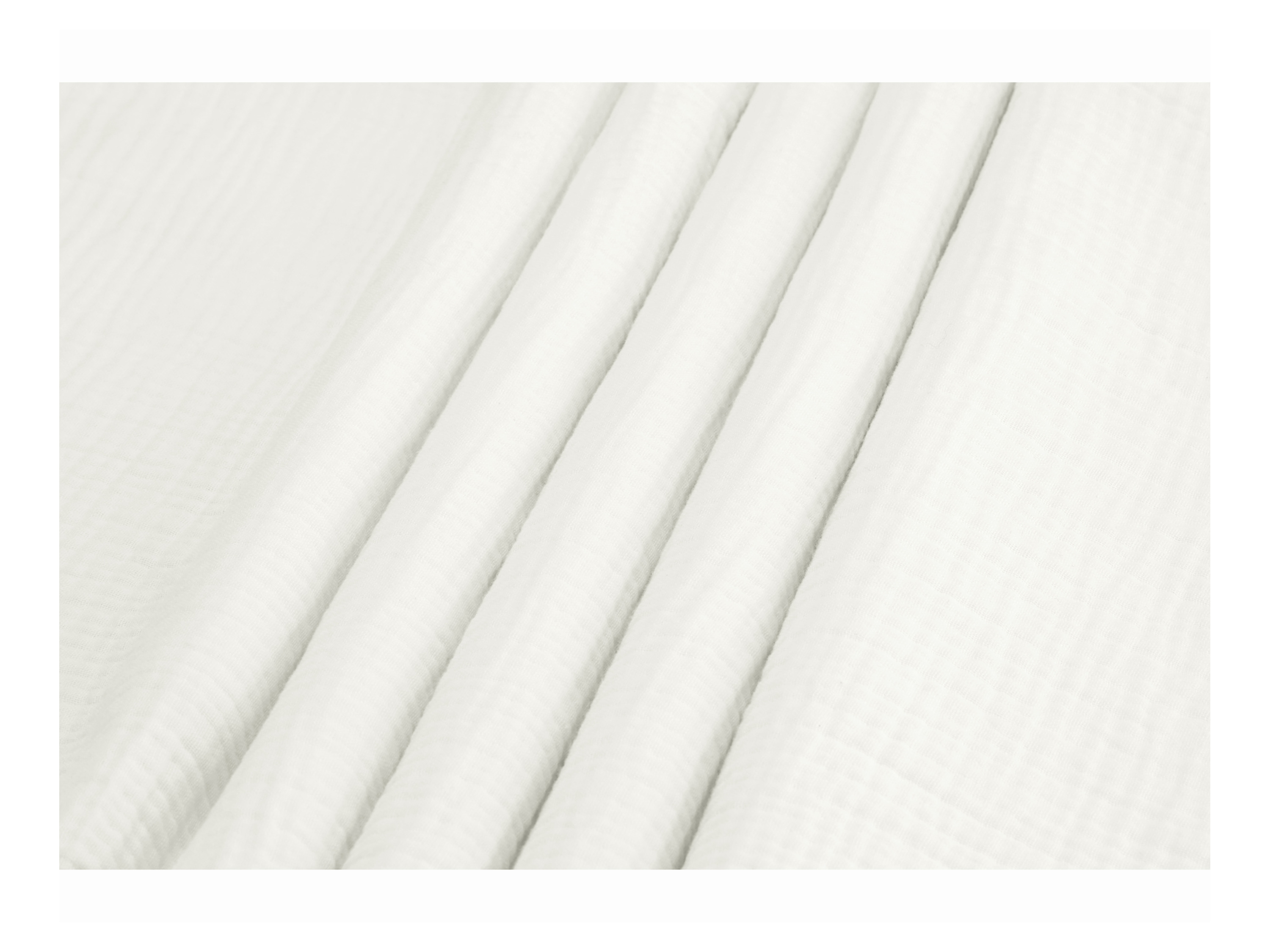 Thumbnail - LIVARNO home Bettwäsche Musselin, 200 x 220 cm (Weiß)