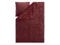 Dunkelrotes Bettwäsche-Set mit Paisley-Muster