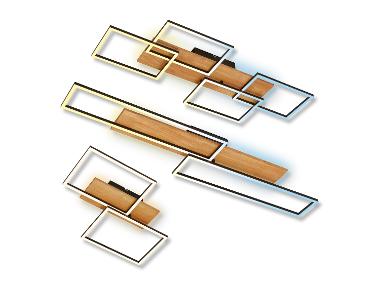 Briloner CCT LED Deckenleuchte mit Backlighteffekt