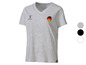 Graues T-Shirt mit deutscher Flagge und FIFA World Cup Qatar 2022 Logo