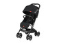 Ein schwarzer GB Qbit+ Kinderwagen.