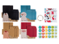 Adventskalender-Bastelset mit Pinguin-, Schneemann-, Rentier- und Weihnachtsmann-Geschenkboxen, Aufklebern und Band.