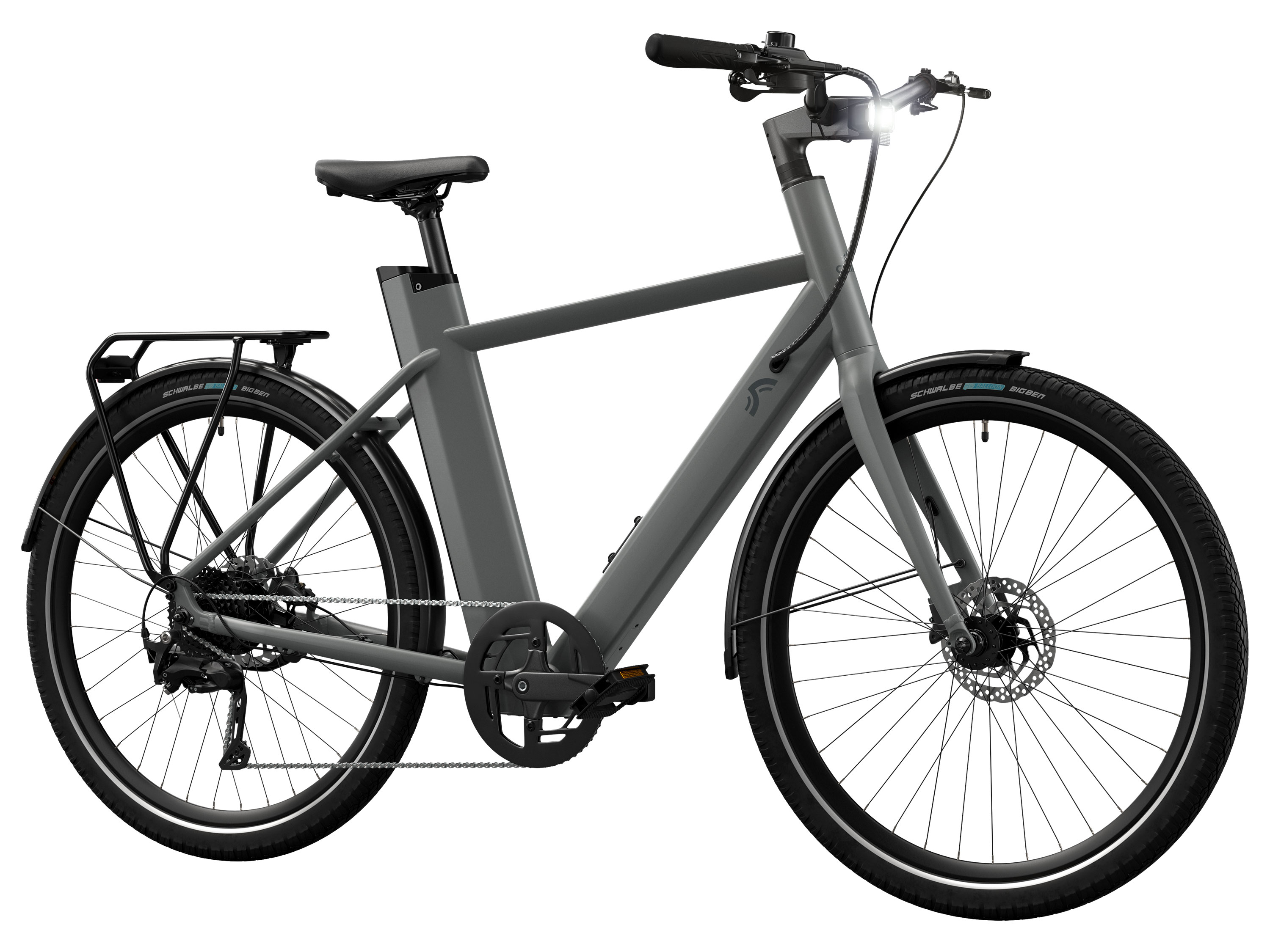 Thumbnail - CRIVIT Urban E-Bike X.3 Shimano CUES (Ash Grey)