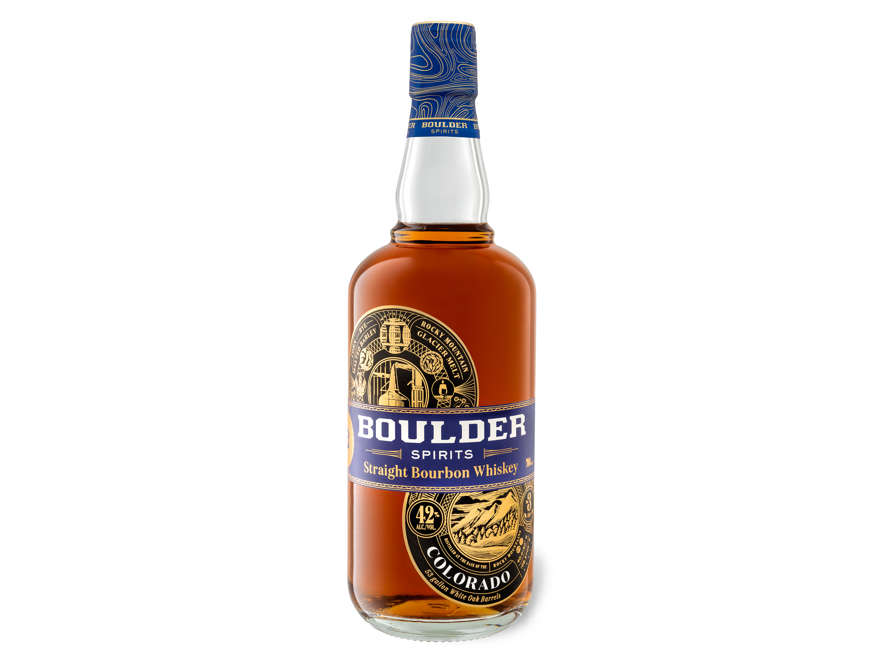 Boulder Bourbon Whiskey Colorado 42% Vol