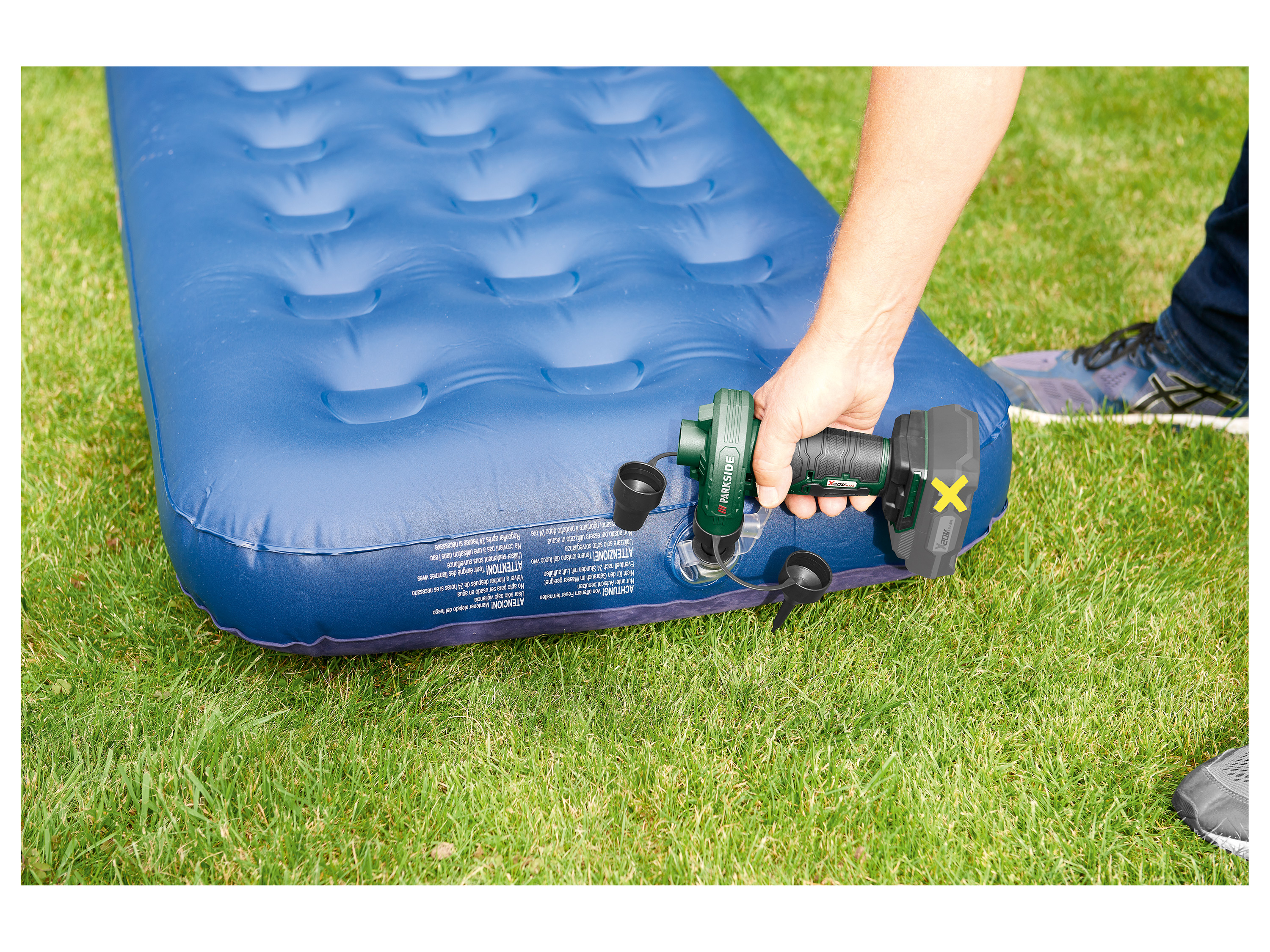 Thumbnail - PARKSIDE® 20V Akku-Luftpumpe / Akku-Kompressor (ohne Akku und Ladegerät) PALP20-Li C3 / PAK 20-Li C3 (Akku-Luftpumpe)