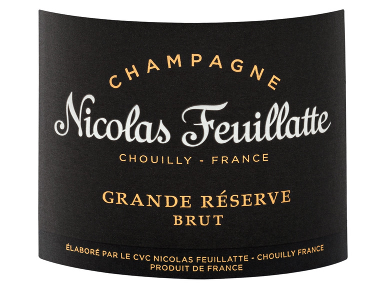Gehe zu Vollbildansicht: Nicolas Feuillatte Grande Réserve Brut, Champagner - Bild 2