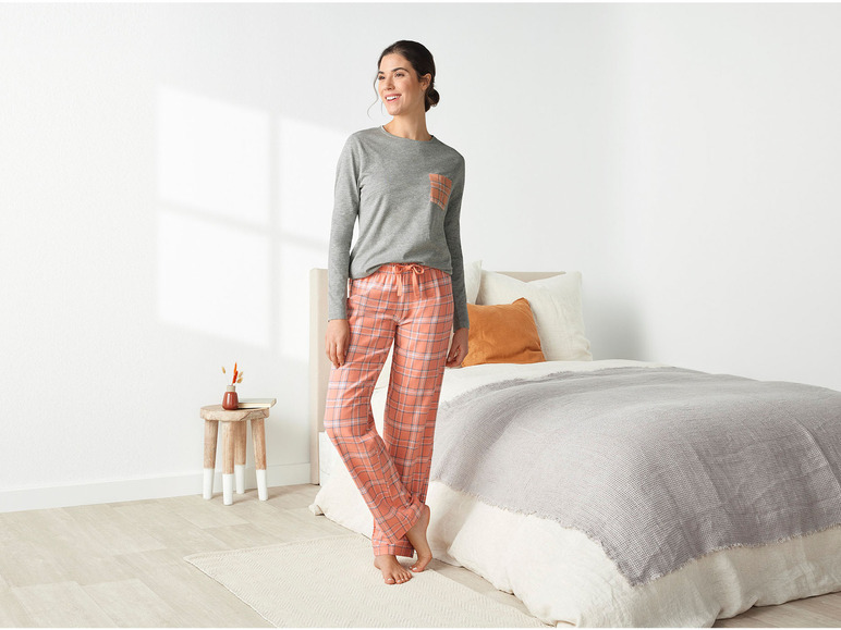 Gehe zu Vollbildansicht: esmara® Damen Pyjama mit Baumwolle - Bild 2