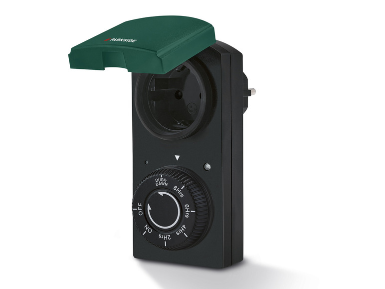 Gehe zu Vollbildansicht: PARKSIDE® Steckdosenadapter mit Zeitschaltuhr, spritzwassergeschützt (IP44) - Bild 5