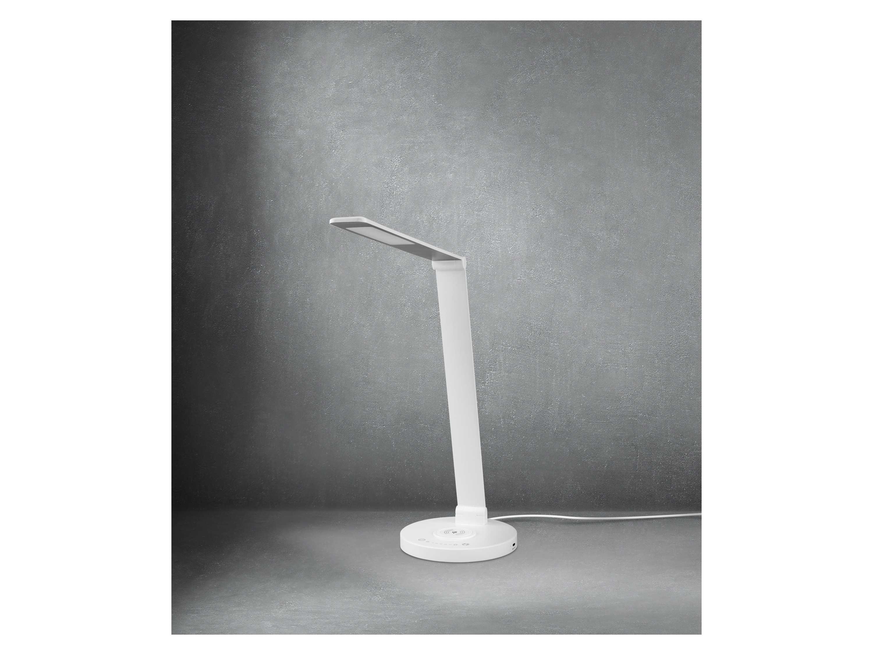 LIVARNO HOME Tischleuchte LED induktives Laden (Weiß) – Bild 2 von 4