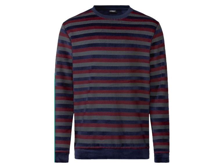 Gestreiftes Sweatshirt mit langen Ärmeln