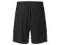 Schwarze Sportshorts.