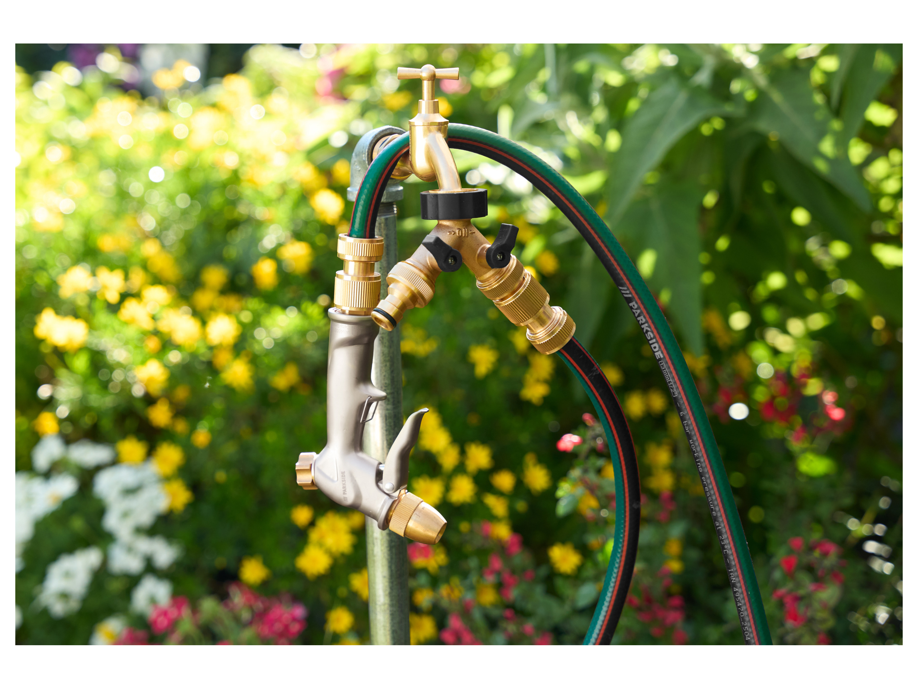 Thumbnail - PARKSIDE® Bewässerungssortiment Messing (Gartenspritze)