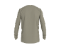Graugrünes Langarmshirt für Herren, Rückansicht
