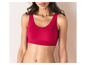 Ein roter, nahtloser BH