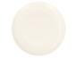 Einfacher, runder weißer Teller