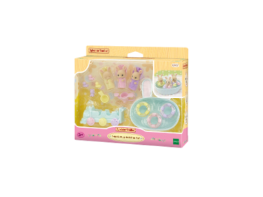 SYLVANIAN FAMILIES Milchhasen Bade Spielset