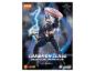 Captain America Figur mit Mjolnir und Schild, mit dem Text „Infinity Saga“.