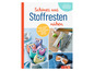 Ein Buch mit Schnittmustern für süße Eulen, eine Stiftebox und eine Schlafmaske.