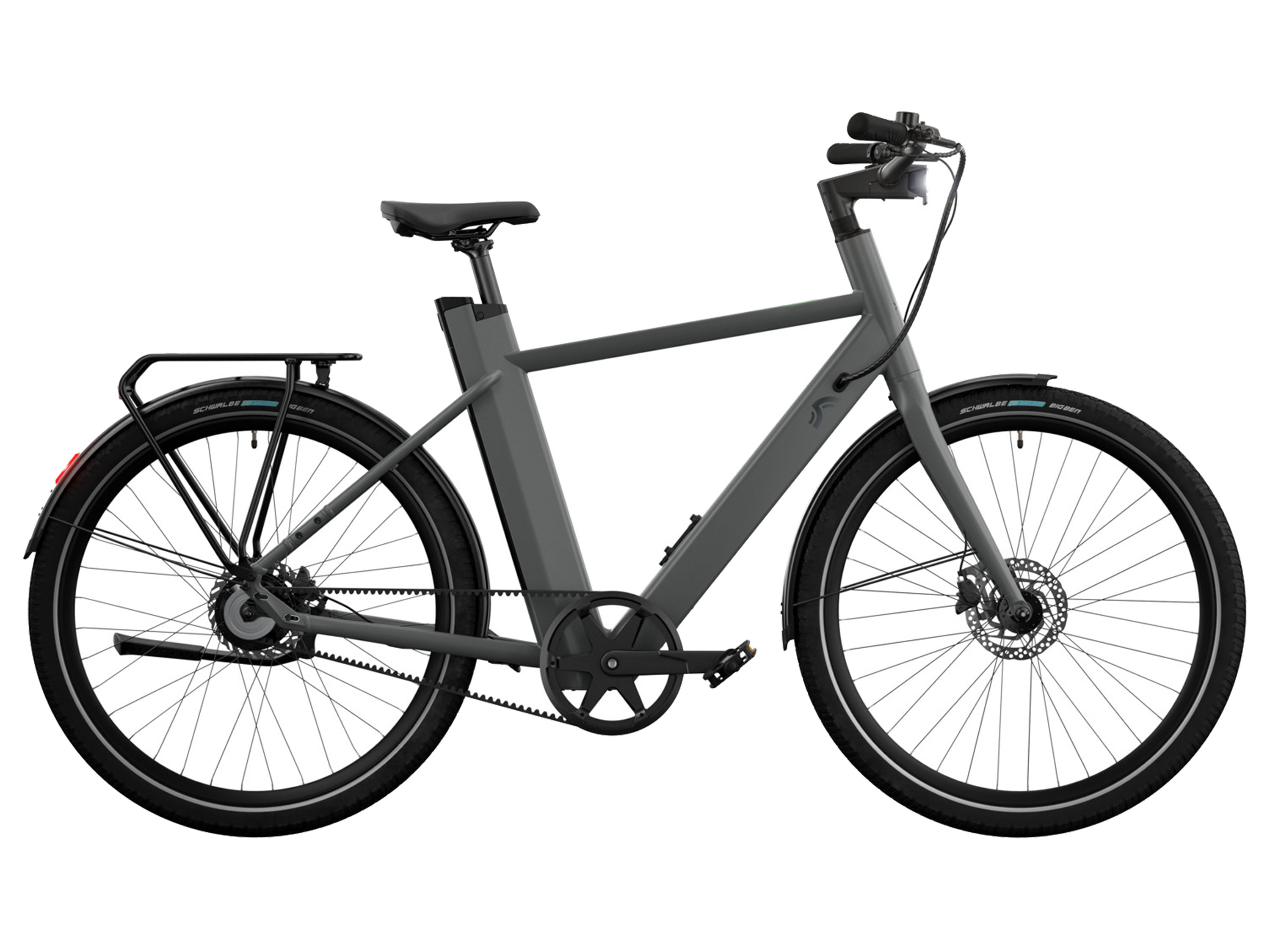 Thumbnail - CRIVIT Urban E-Bike X.3 Belt Drive (Ash Grey)